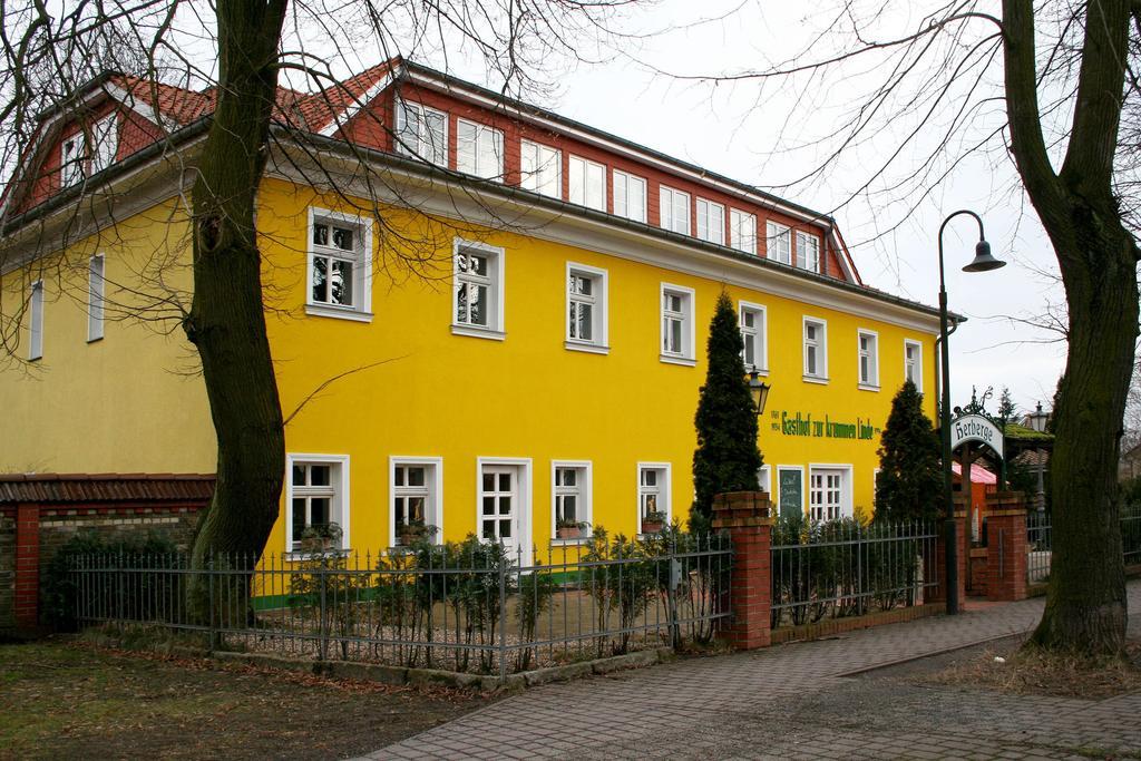 Landgasthof Zur Krummen Linde Hotel Stolpe  Luaran gambar